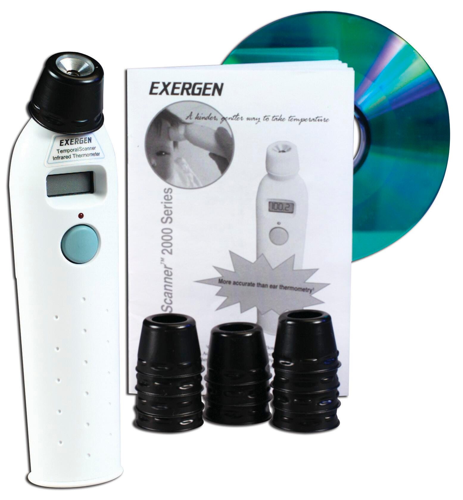 EXERGEN Temporal Scanner Thermometer, Item Number 1137690